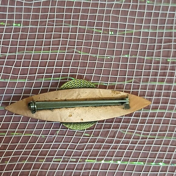 Two Vintage Lapel Pins-Copper Brass-Moon, Stars-Hat-Dickson - Picture 3 of 6